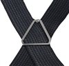Charcoal Grey Checked Elastic Braces