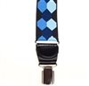 Blue Hexagons Braces - Pisa 108