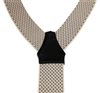 Beige Patterned Braces - Pisa 90