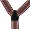 Burgundy Jacquard Elastic Braces