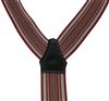 Burgundy Jacquard XXL Braces