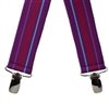 Magenta Stripes Elastic Braces