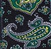 Black Paisley Elastic Braces
