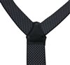Black Rhombus Elastic Braces