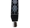 Black and Grey Diamond Argyle Elastic Braces