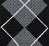 Black and Grey Diamond Argyle Elastic Braces