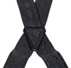 Dark Grey Diamond Argyle Braces - Pisa 37