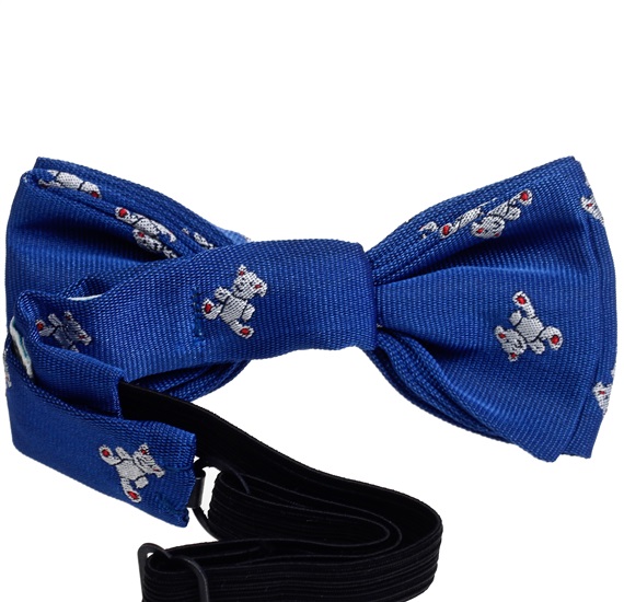 Boy's Royal Blue Bow Tie