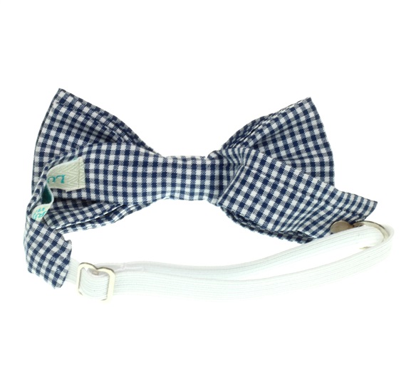 Boy's Vichy Checked Bow Tie