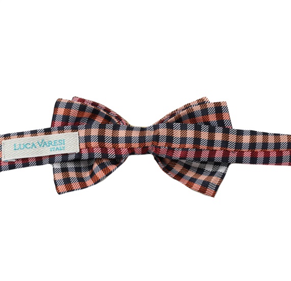 Boy's Checked Vichy Bow Tie