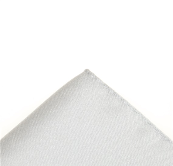 Grey Pocket Square