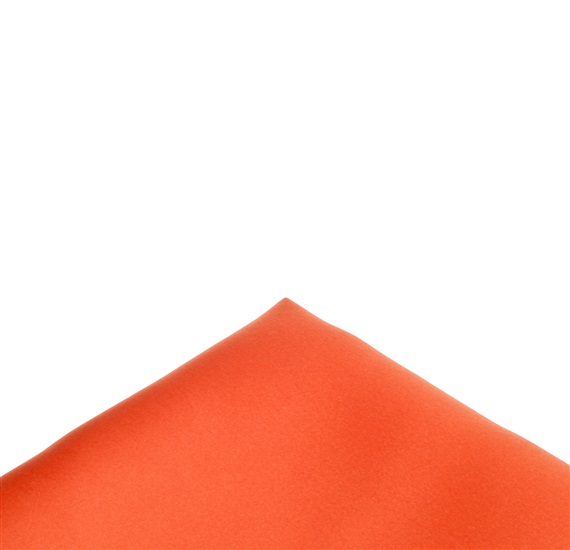 Orange Pocket Square
