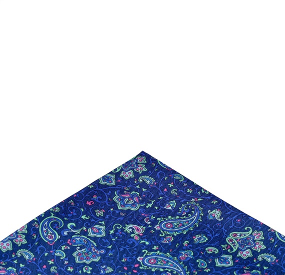 Turin 7 Pocket Square