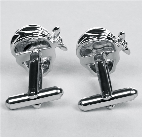 Reverse Skull Cufflink