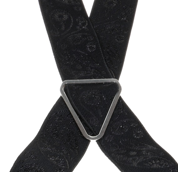 Black Paisley Braces - Pisa 53