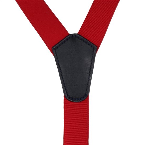 Red Elastic Braces