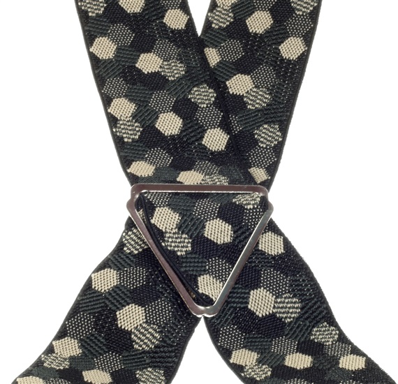 Hexagons Patterned Braces - Pisa 35