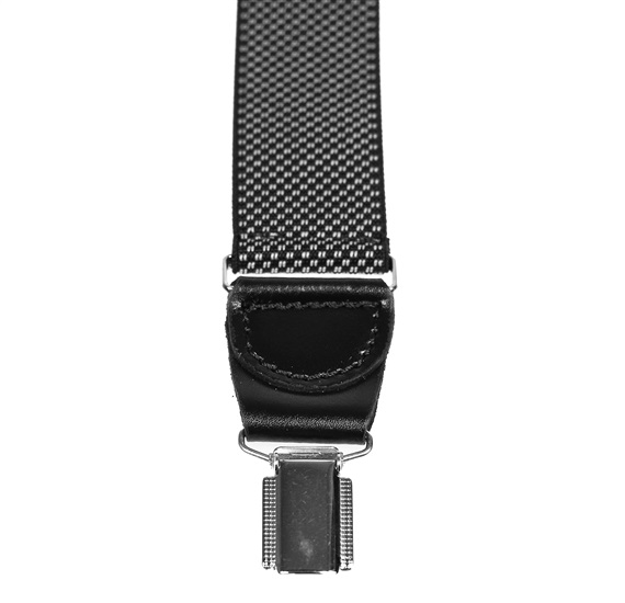 Black with White Dots Braces