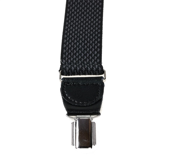 Black Rhombus Elastic Braces
