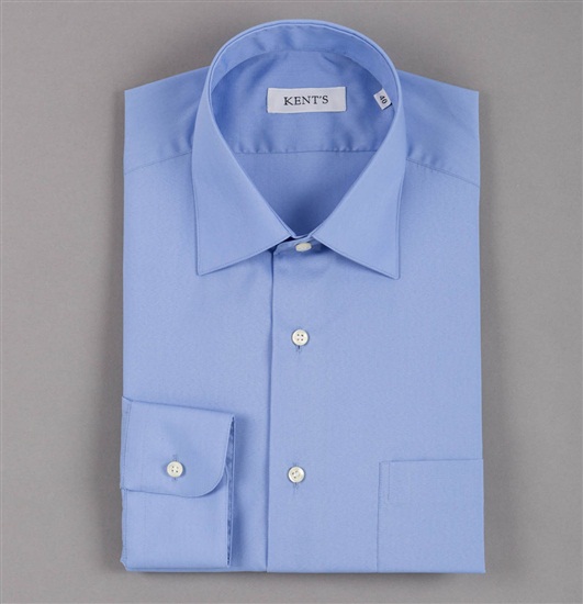 Kent's Special Size Blue Dress Shirt
