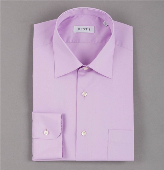 Kent's Special Size Purple Dress Shirt