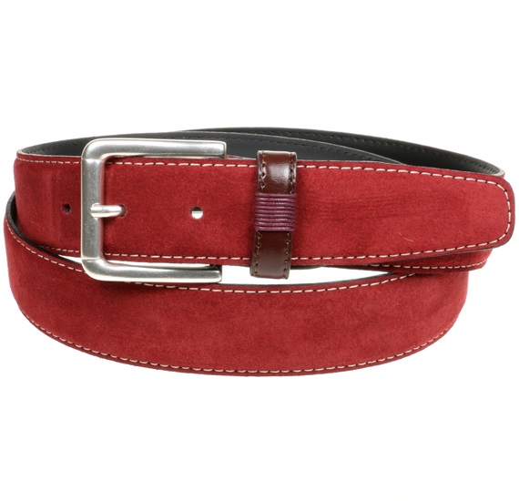 Garnet Suede Belt