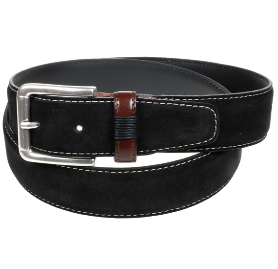 Black Suede Belt