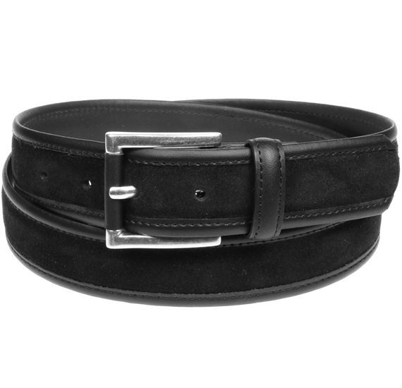 Black Suede Belt
