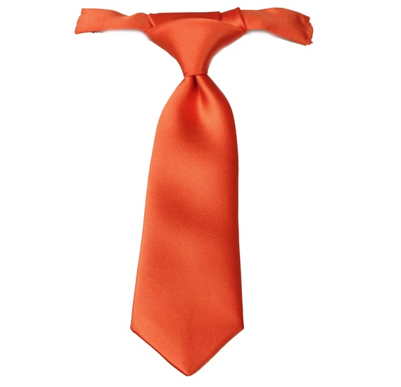 Orange Baby's Tie