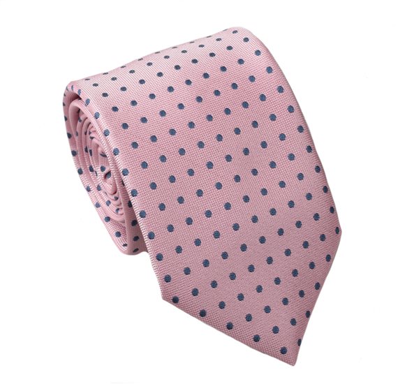 Teenager's Pink with Dots Tie
