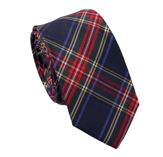 Teenager's Tartan Silk Tie
