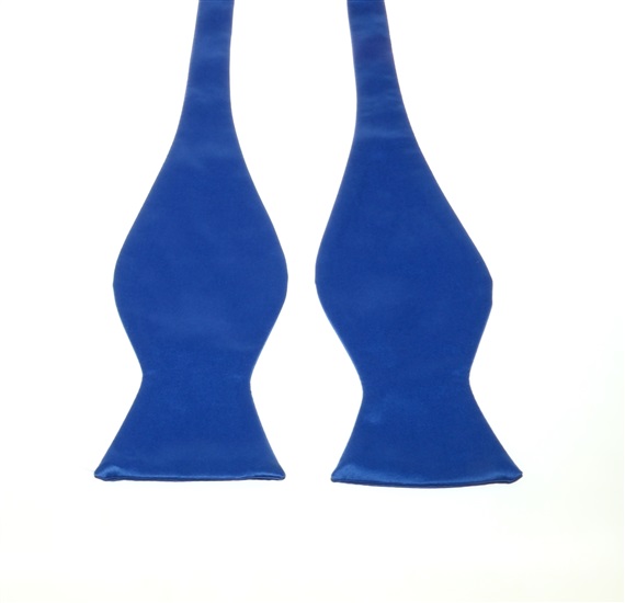 Royal Blue Self Bow Tie