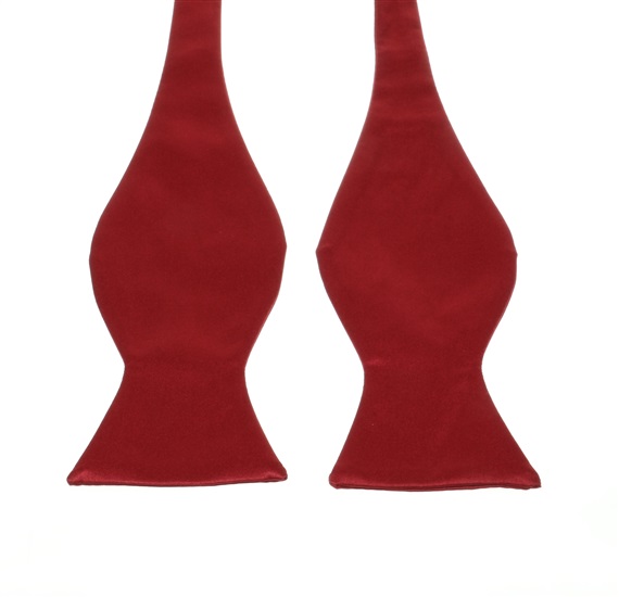 Garnet Self Bow Tie