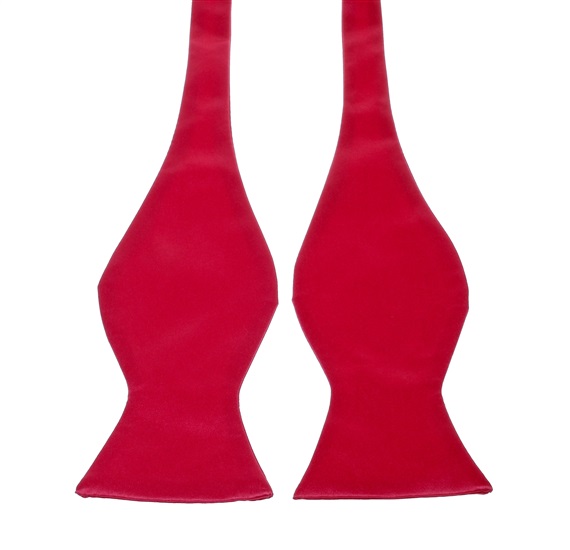Fuchsia Self Bow Tie