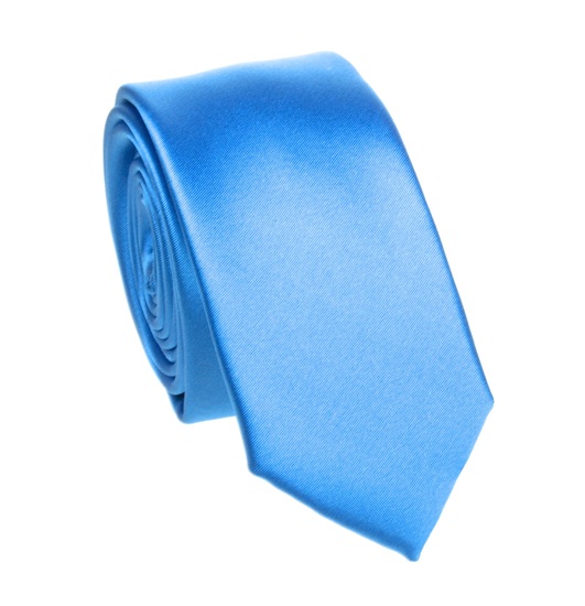 Blue Skinny Tie