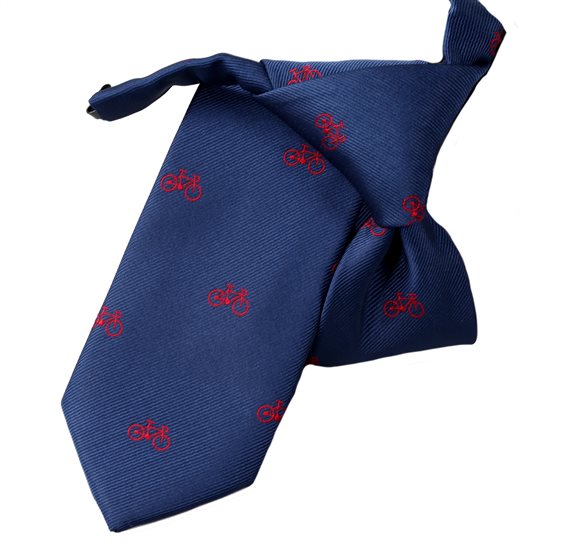 Boy's Red Bikes Tie