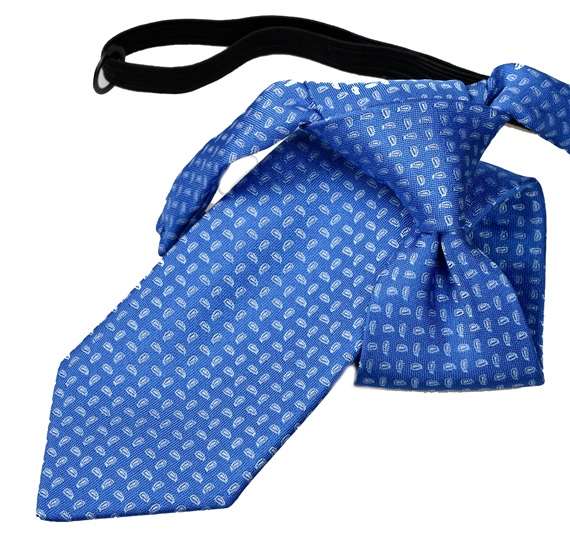 Boy's Royal Blue with Paisley Tie