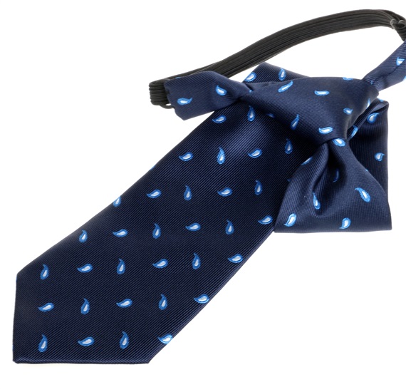 Boy's Blue Paisely Tie