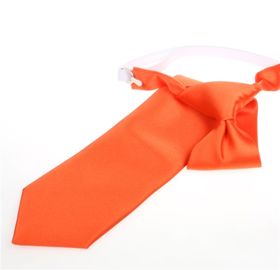 Boy's Orange Tie