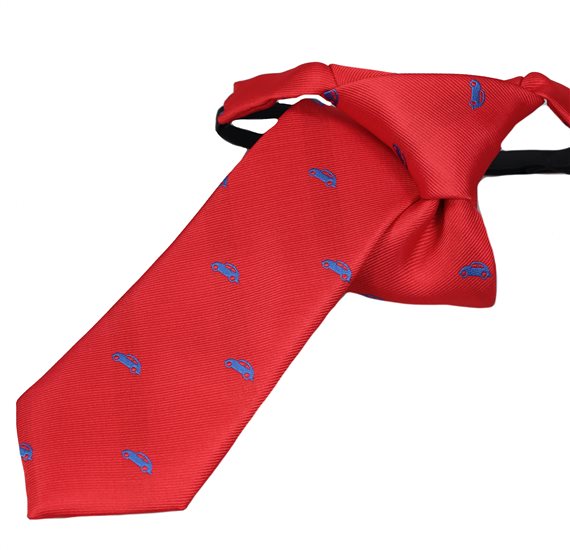Boy's Red Cars Tie