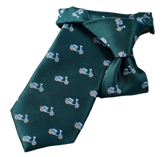 Boy's Green Scooter Tie