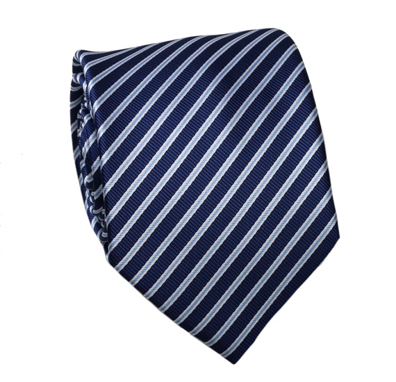 Blue Striped Tie