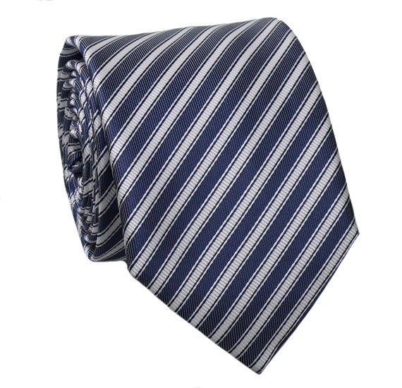 Blue Striped Tie