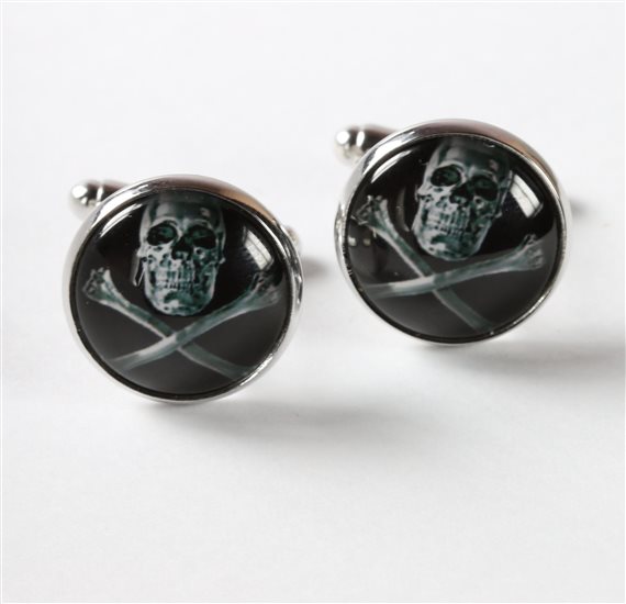 Black Skull Cufflinks