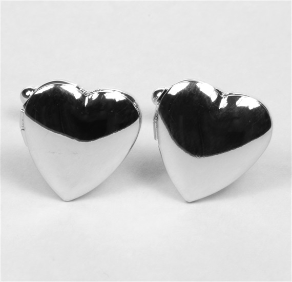 Heart Metal Cufflinks