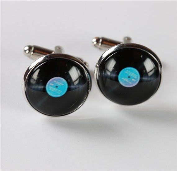 Record Cufflinks