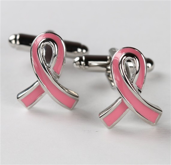 Pink Laced Cufflinks