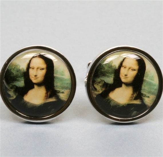 Mona Lisa Cufflinks