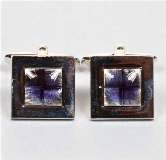 Purple Cufflinks