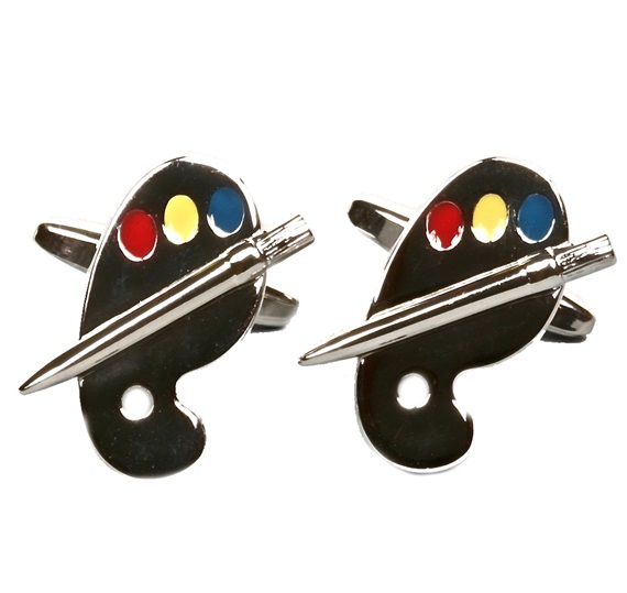 Paddle Painter Cufflinks